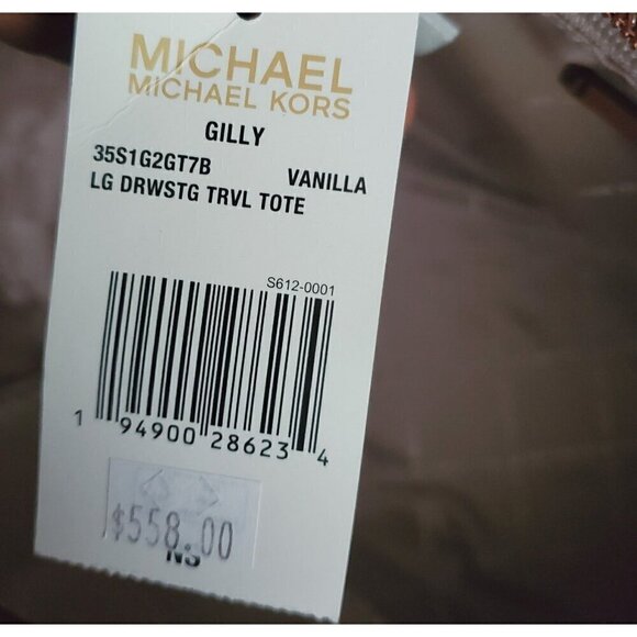 🔥 NWT Michael Kors Gilly Drawstring Tote & Matching Wristlet - Picture 4 of 12